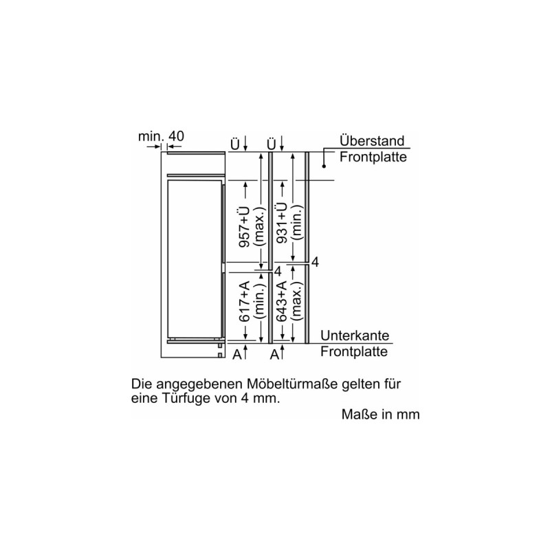 Siemens KI77SXFE0 iQ500, Kühl-/Gefrierkombination