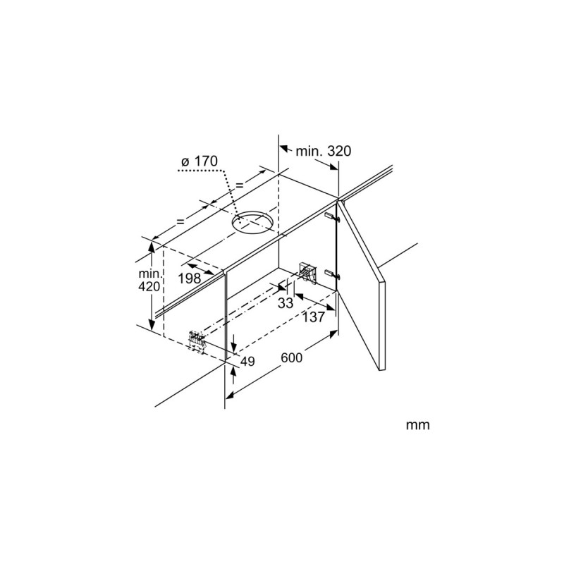 Siemens LI99SA684 iQ700, Dunstabzugshaube(edelstahl/schwarz)