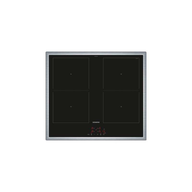 Siemens PQ521DA2ZM, Herdset(schwarz/edelstahl, 60 cm, inkl. Clip-Auszug)