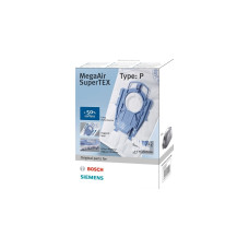 Siemens Staubsaugerbeutel MegaAir SuperTEX VZ41AFP (4+1) Typ P(4 Stück + Micro-Hygienefilter)