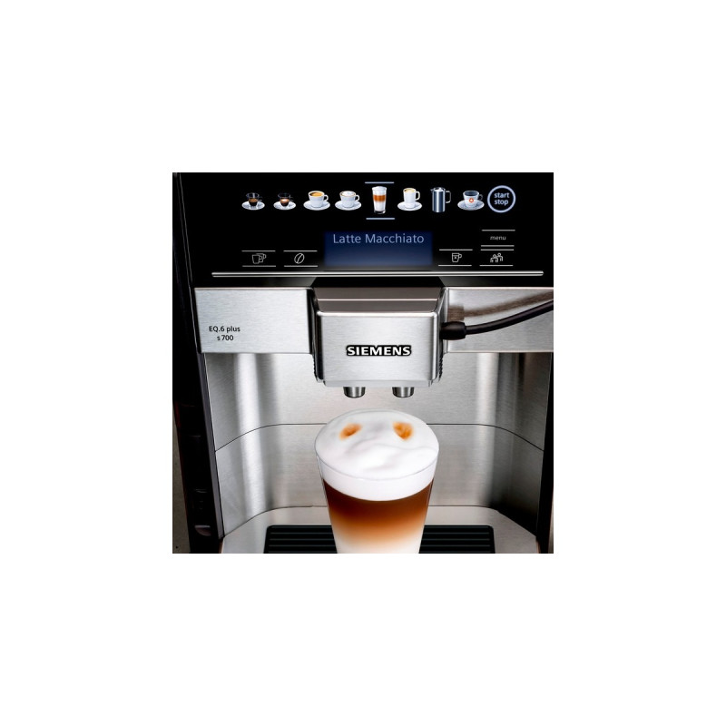 Siemens TE657M03DE EQ.6 plus s700, Vollautomat(edelstahl/schwarz)