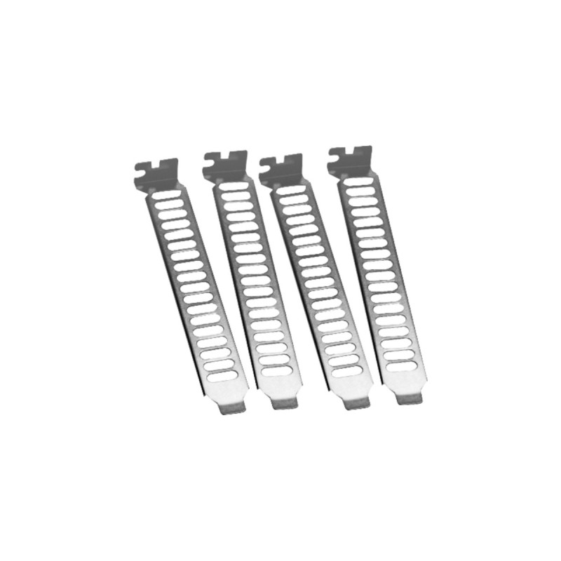 SilverStone Aeroslots, Slotblende(silber, Retail)