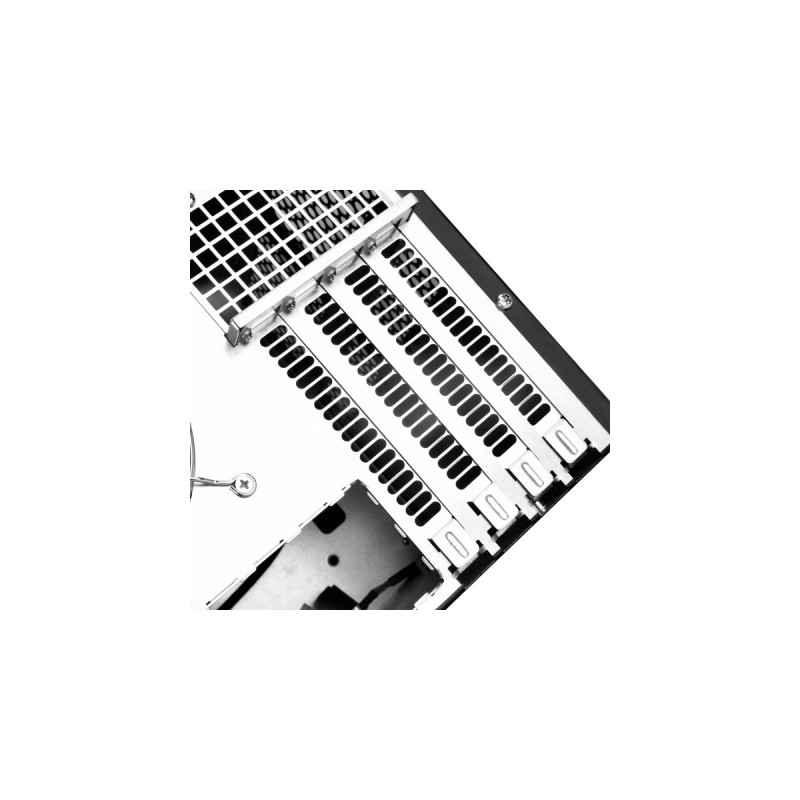 SilverStone CS381 v1.1, Rack-Gehäuse(schwarz)