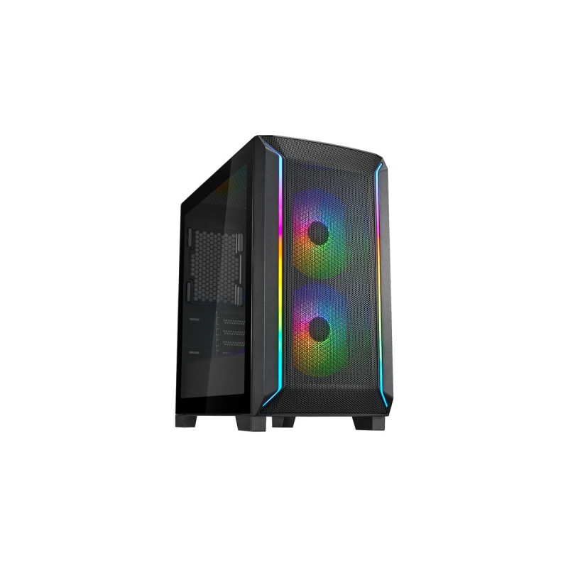 SilverStone FARA 312Z, Tower-Gehäuse(schwarz, Tempered Glass)