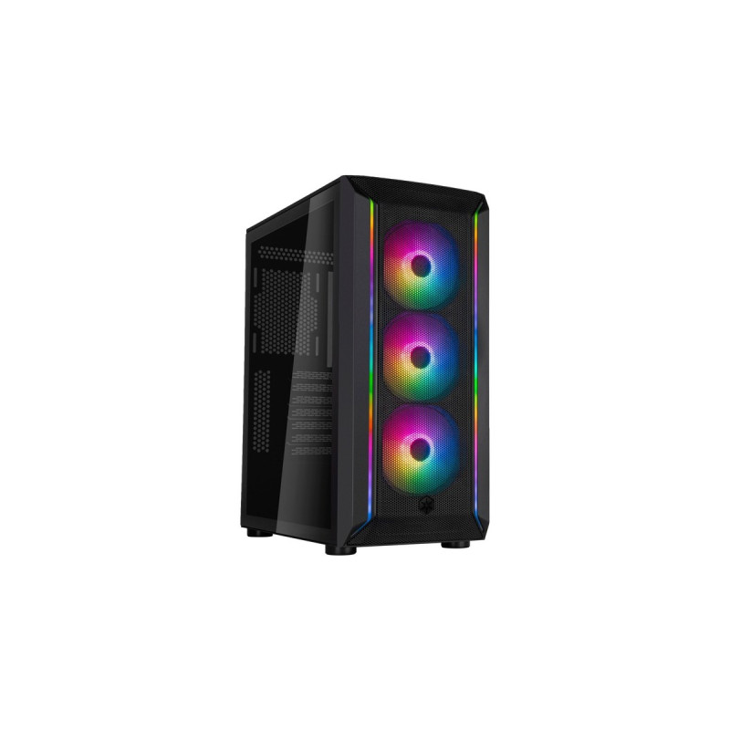 SilverStone FARA 511Z, Tower-Gehäuse(schwarz, Tempered Glass)