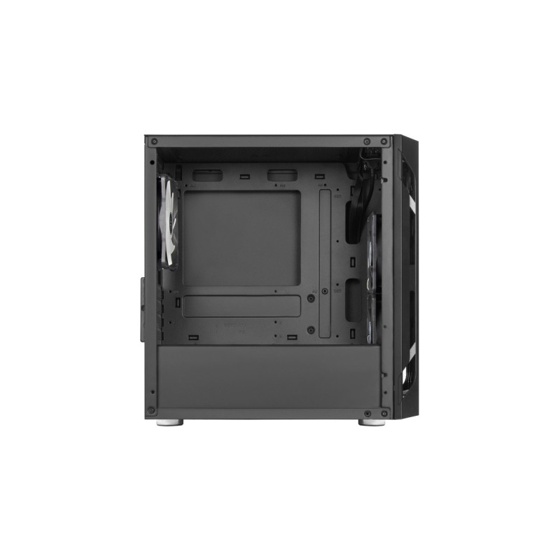 SilverStone FARA H1M PRO, Tower-Gehäuse(schwarz, Tempered Glass)