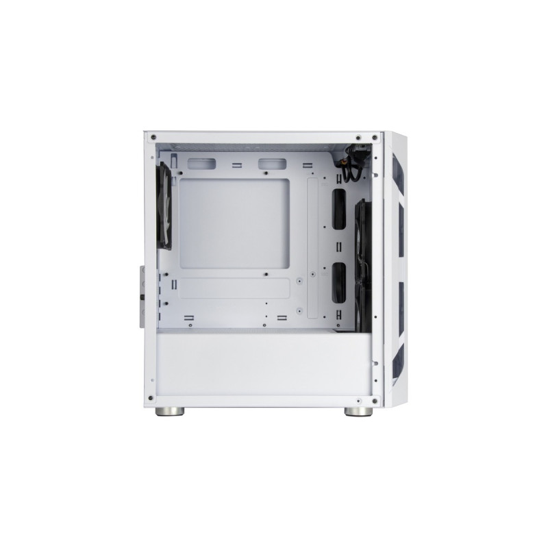 SilverStone FARA H1M PRO, Tower-Gehäuse(weiß, Tempered Glass)