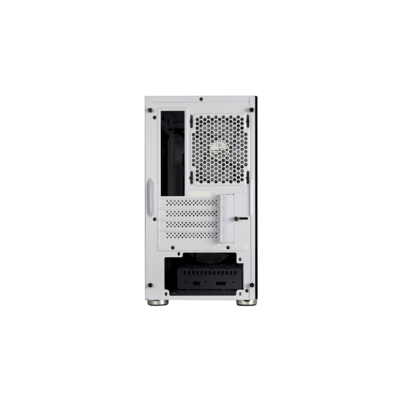 SilverStone FARA H1M PRO, Tower-Gehäuse(weiß, Tempered Glass)