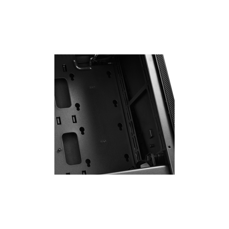 SilverStone FARA V1M PRO, Tower-Gehäuse(schwarz, Tempered Glass)