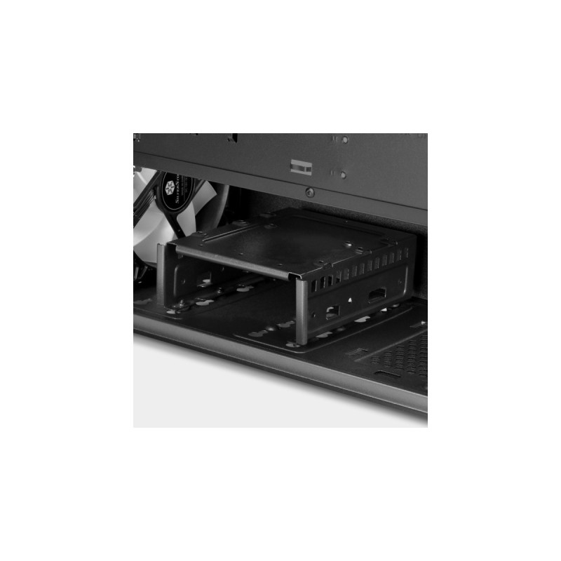 SilverStone FARA V1M PRO, Tower-Gehäuse(schwarz, Tempered Glass)