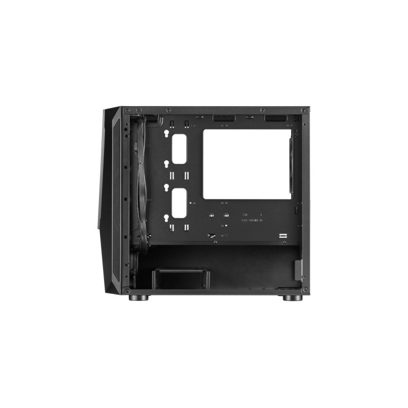 SilverStone FARA V1M PRO, Tower-Gehäuse(schwarz, Tempered Glass)