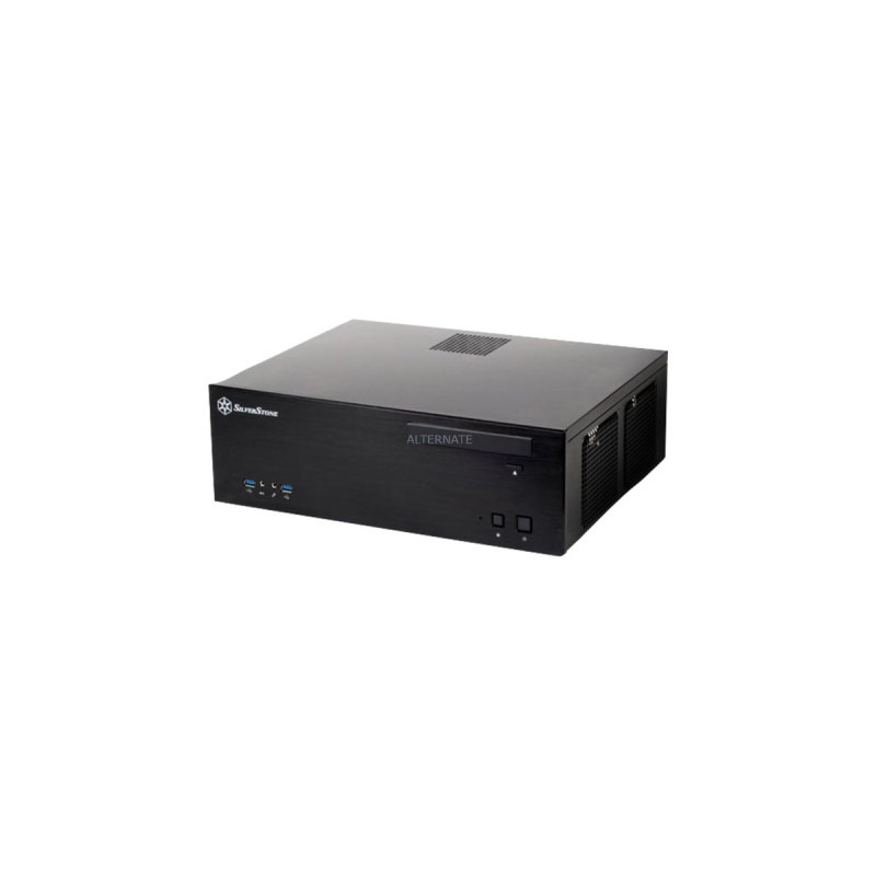 SilverStone GD04B USB 3.0, Desktop-Gehäuse(schwarz, Retail)