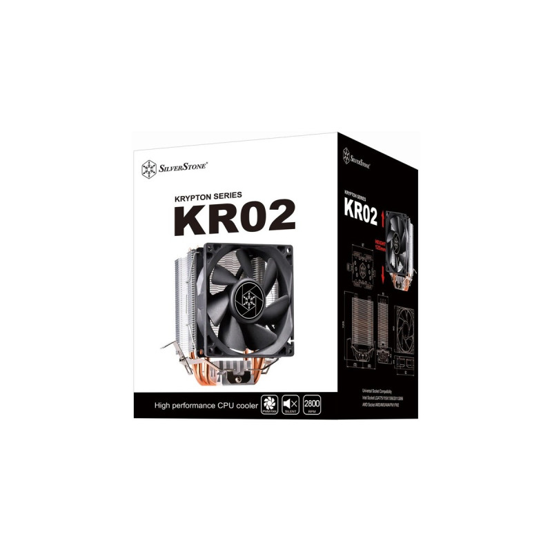 SilverStone KR02, CPU-Kühler