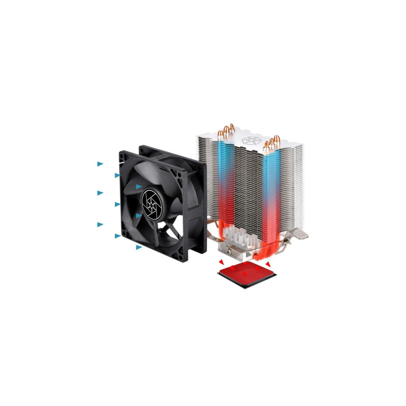 SilverStone KR02, CPU-Kühler