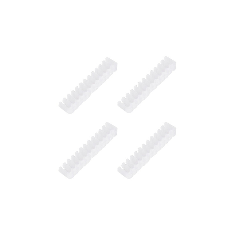 SilverStone Netzteil-Verlängerungskabel SST-PP07E-MBW-V2, 24pin ATX(weiß, 30cm)