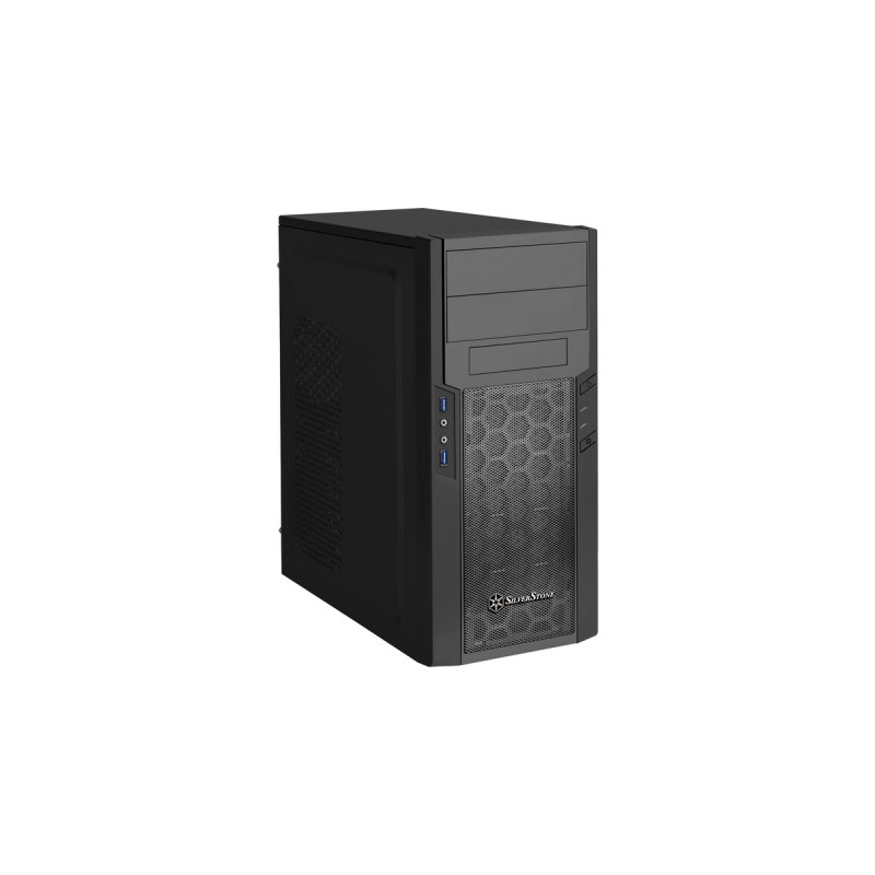 SilverStone PS13, Tower-Gehäuse(schwarz, Outlet)