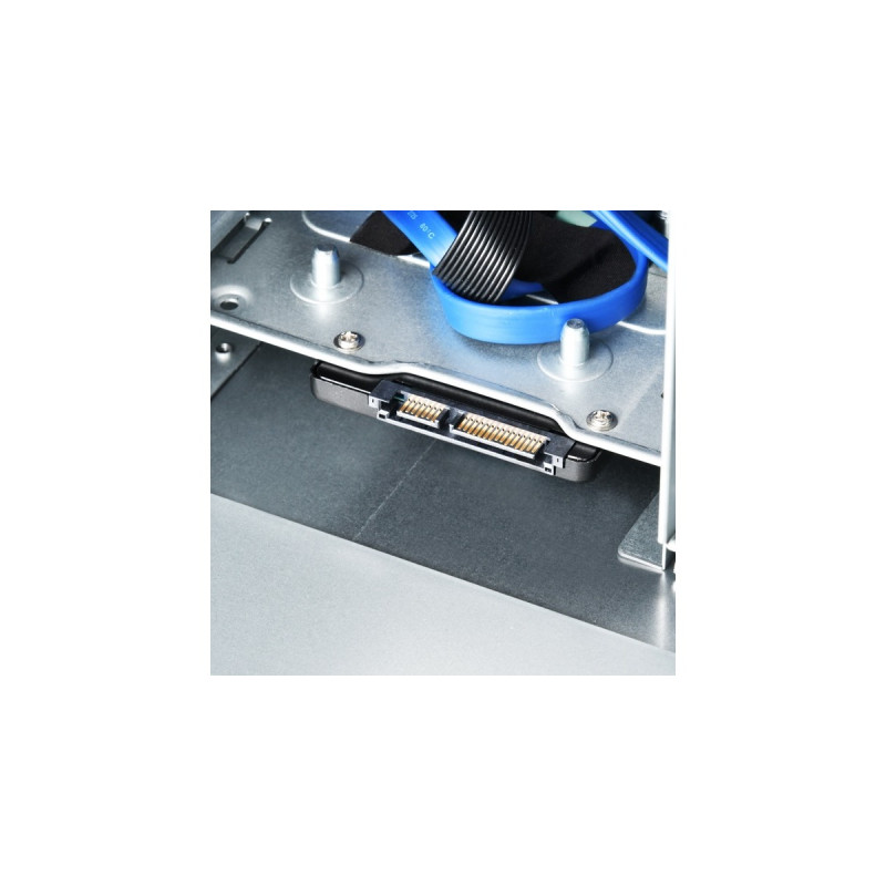 SilverStone RM400, Rack-Gehäuse(schwarz, 4 Höheneinheiten)