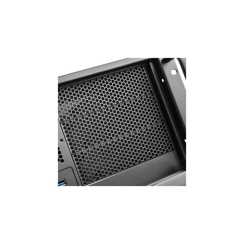 SilverStone RM400, Rack-Gehäuse(schwarz, 4 Höheneinheiten)