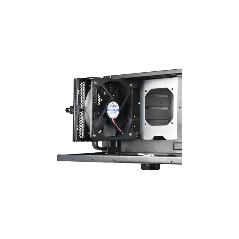 SilverStone RM400, Rack-Gehäuse(schwarz, 4 Höheneinheiten)