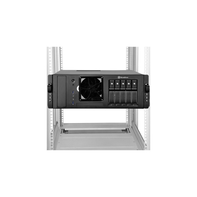 SilverStone RMS05-22, Einbauschienen(silber)