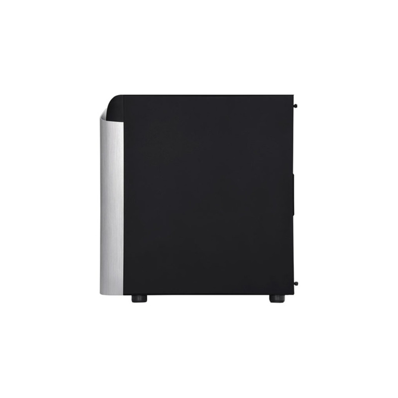 SilverStone SETA A1, Tower-Gehäuse(schwarz/silber, Seitenblende aus Hartglas)