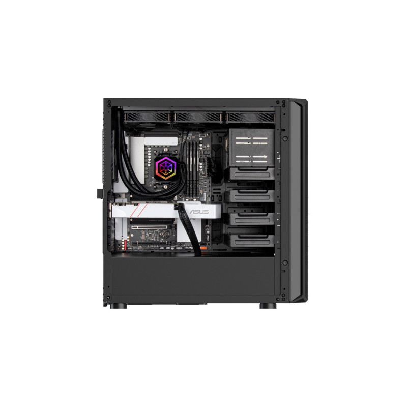 SilverStone SETA D1, Tower-Gehäuse(schwarz)