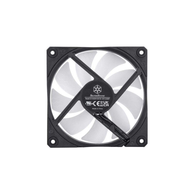 SilverStone SF120B-ARGB, Gehäuselüfter(schwarz)