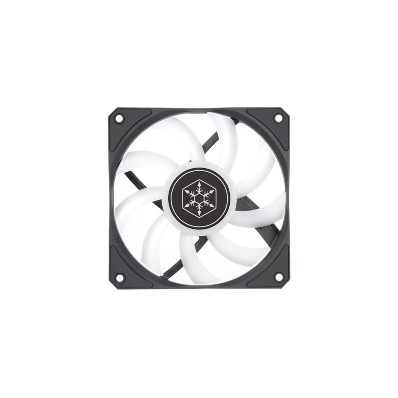 SilverStone SST-AS120B-ARGB 120x120 15, Gehäuselüfter(schwarz/transparent)