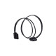 SilverStone SST-CP11B-300, Kabel(schwarz, 30cm)