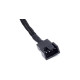 SilverStone SST-CPF01, Y-Kabel(schwarz, 10 cm)