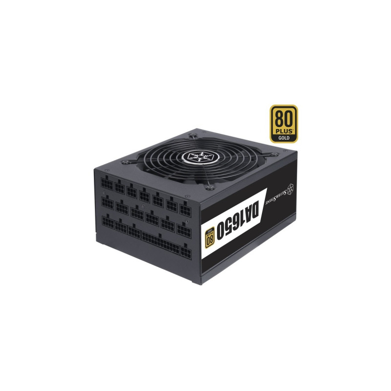 SilverStone SST-DA1650-G 1650W, PC-Netzteil(schwarz, 12x PCIe, Kabel-Management, 1650 Watt)