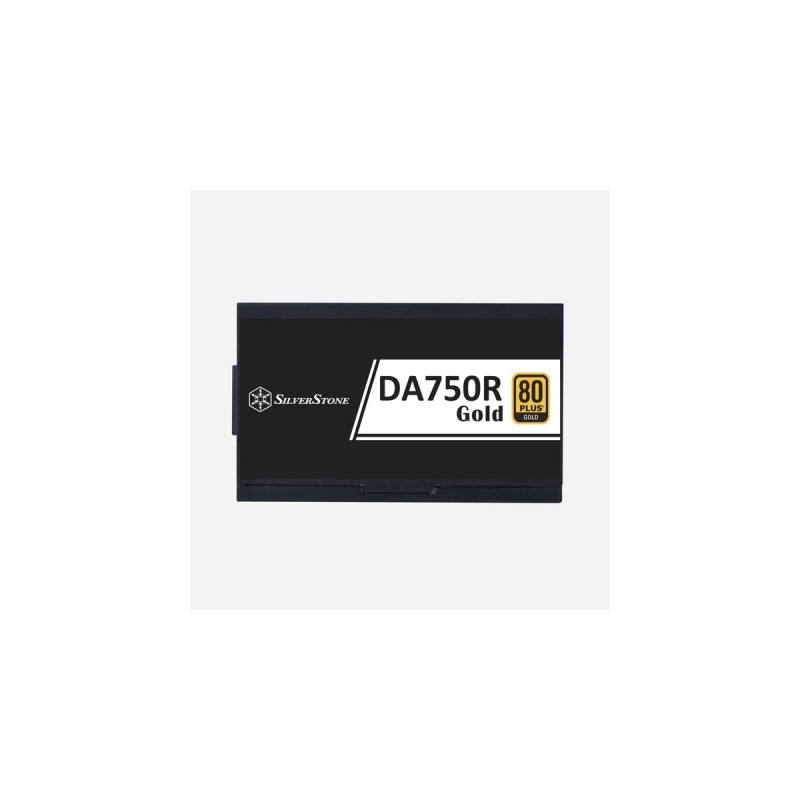 SilverStone SST-DA750R-GMA, PC-Netzteil(schwarz, 1x 12-Pin ATX3.0, 4x PCIe, Kabel-Management, 750 Watt)