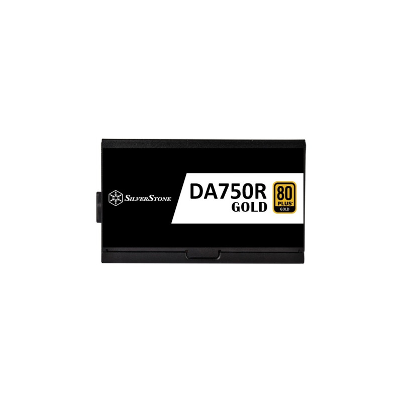SilverStone SST-DA750R-GM 750W, PC-Netzteil(schwarz, 1x 12VHPWR, 4x PCIe, Kabel-Management, 750 Watt)