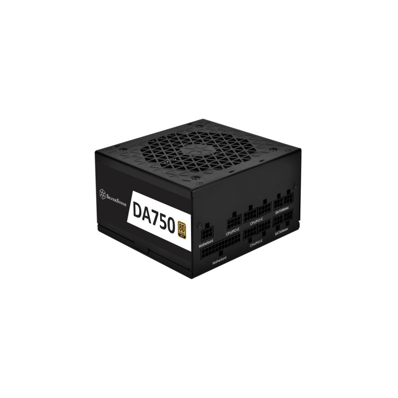 SilverStone SST-DA750-G 750W, PC-Netzteil(schwarz, 4x PCIe, Kabel-Management, 750 Watt)