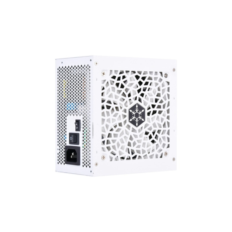 SilverStone SST-DA850R-GMA-WWW, PC-Netzteil(weiß, 1x 12-Pin ATX3.0, 4x PCIe, Kabel-Management, 850 Watt)