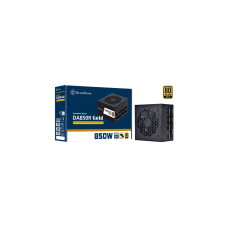 SilverStone SST-DA850R-GM 850W, PC-Netzteil(schwarz, 1x 12VHPWR, 4x PCIe, Kabel-Management, 850 Watt)