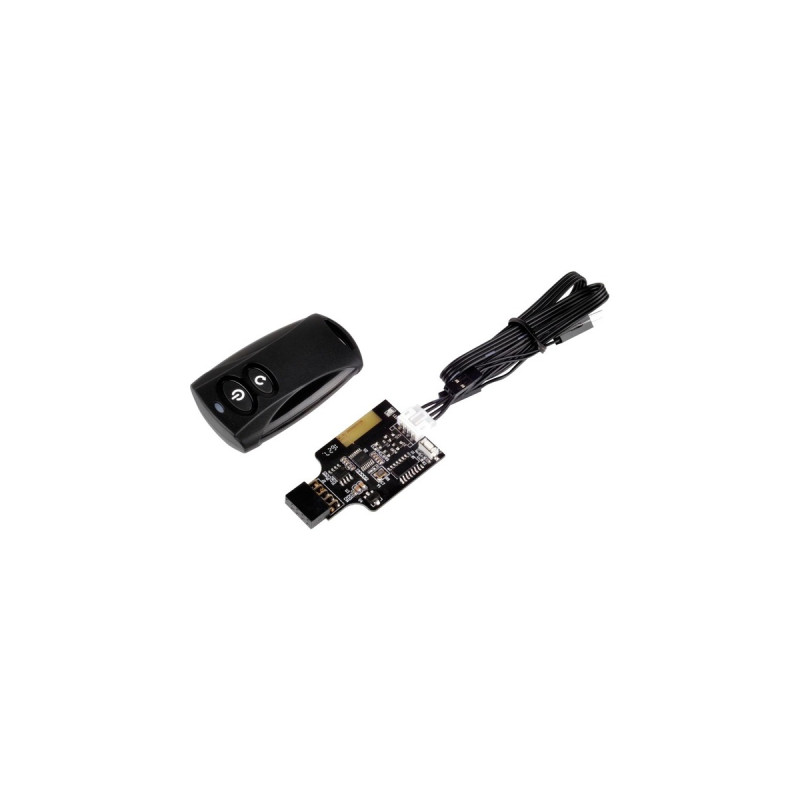 SilverStone SST-ES02-USB, Fernbedienung(schwarz)