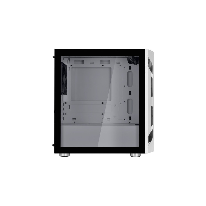 SilverStone SST-FAH1MW-G, Tower-Gehäuse(weiß, Tempered Glass)