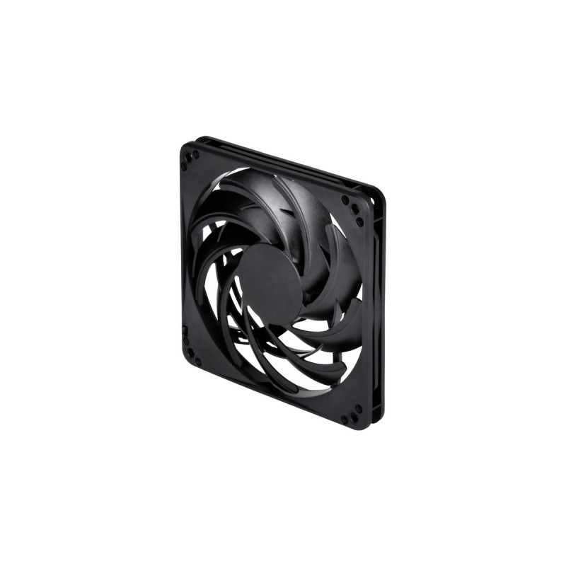 SilverStone SST-FN124B 120x120x15mm, Gehäuselüfter(schwarz/schwarz)