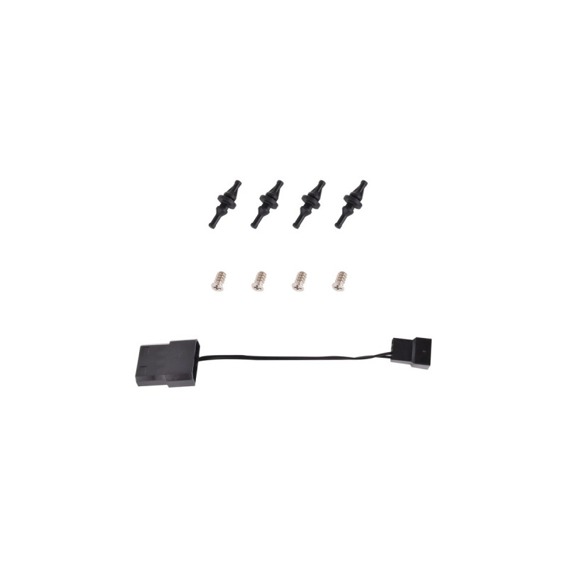 SilverStone SST-FN124B 120x120x15mm, Gehäuselüfter(schwarz/schwarz)