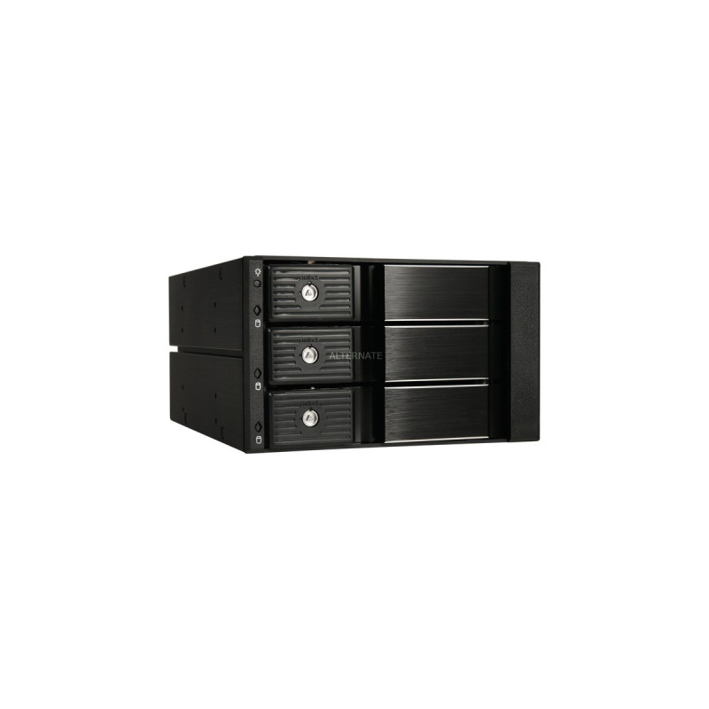 SilverStone SST-FS303-12G, Wechselrahmen(schwarz)