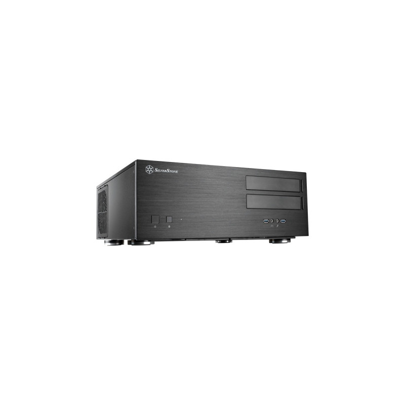 SilverStone SST-GD08B, HTPC-Gehäuse(schwarz, Retail)