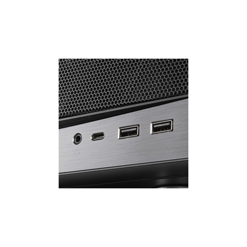 SilverStone SST-GD11B, HTPC-Gehäuse(schwarz)