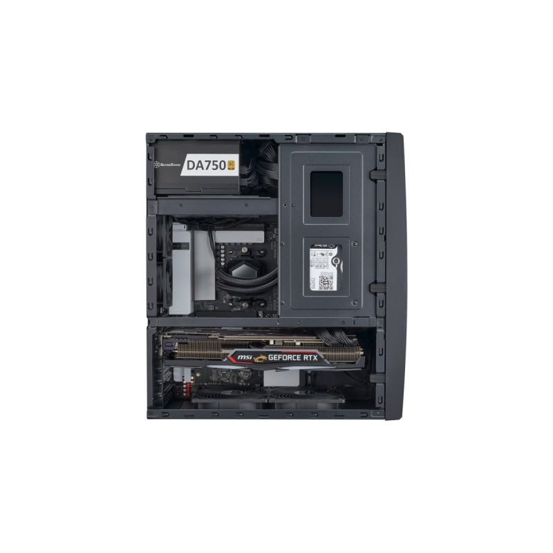 SilverStone SST-GD11B, HTPC-Gehäuse(schwarz)