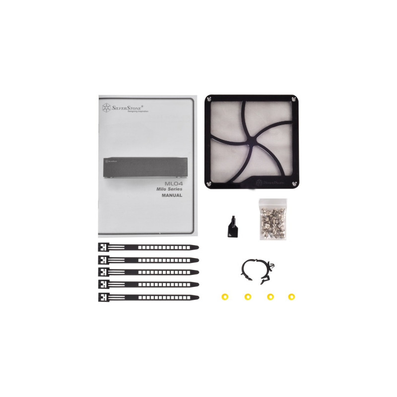 SilverStone SST-ML04B-C, HTPC-Gehäuse(schwarz)