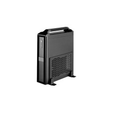 SilverStone SST-ML08B-H + Handle, Desktop-Gehäuse(schwarz, mit Tragegriff)