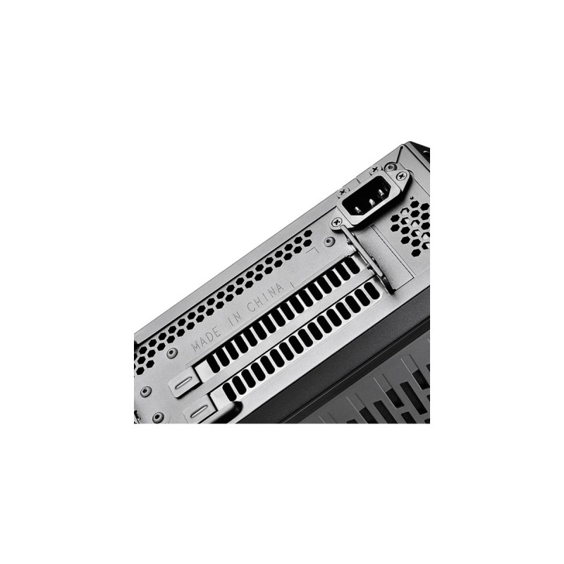 SilverStone SST-ML08B-H + Handle, Desktop-Gehäuse(schwarz, mit Tragegriff)