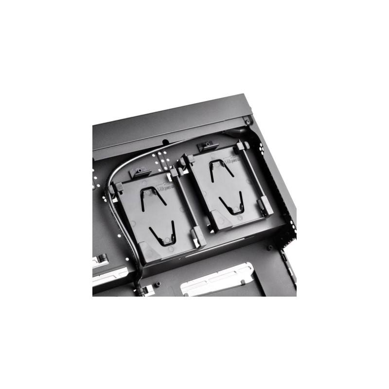 SilverStone SST-ML08B-H + Handle, Desktop-Gehäuse(schwarz, mit Tragegriff)