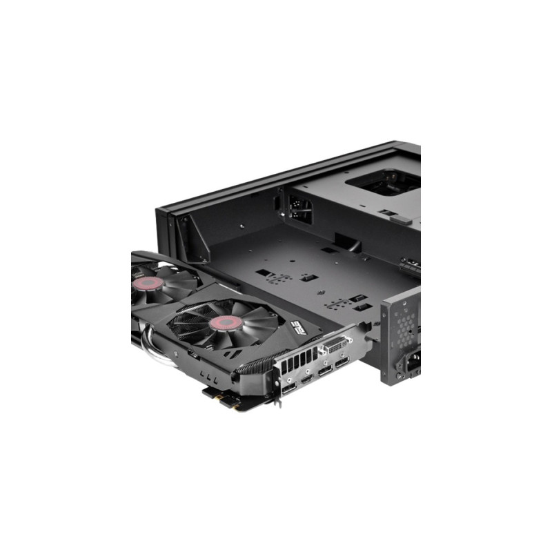 SilverStone SST-ML08B, Desktop-Gehäuse(schwarz)