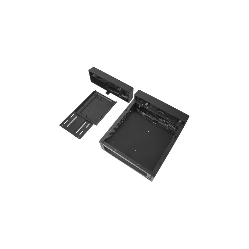 SilverStone SST-ML10B, HTPC-Gehäuse(schwarz)